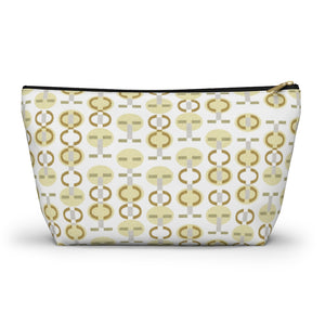 Telegraph Code Accessory Pouch w T-bottom in Yellow