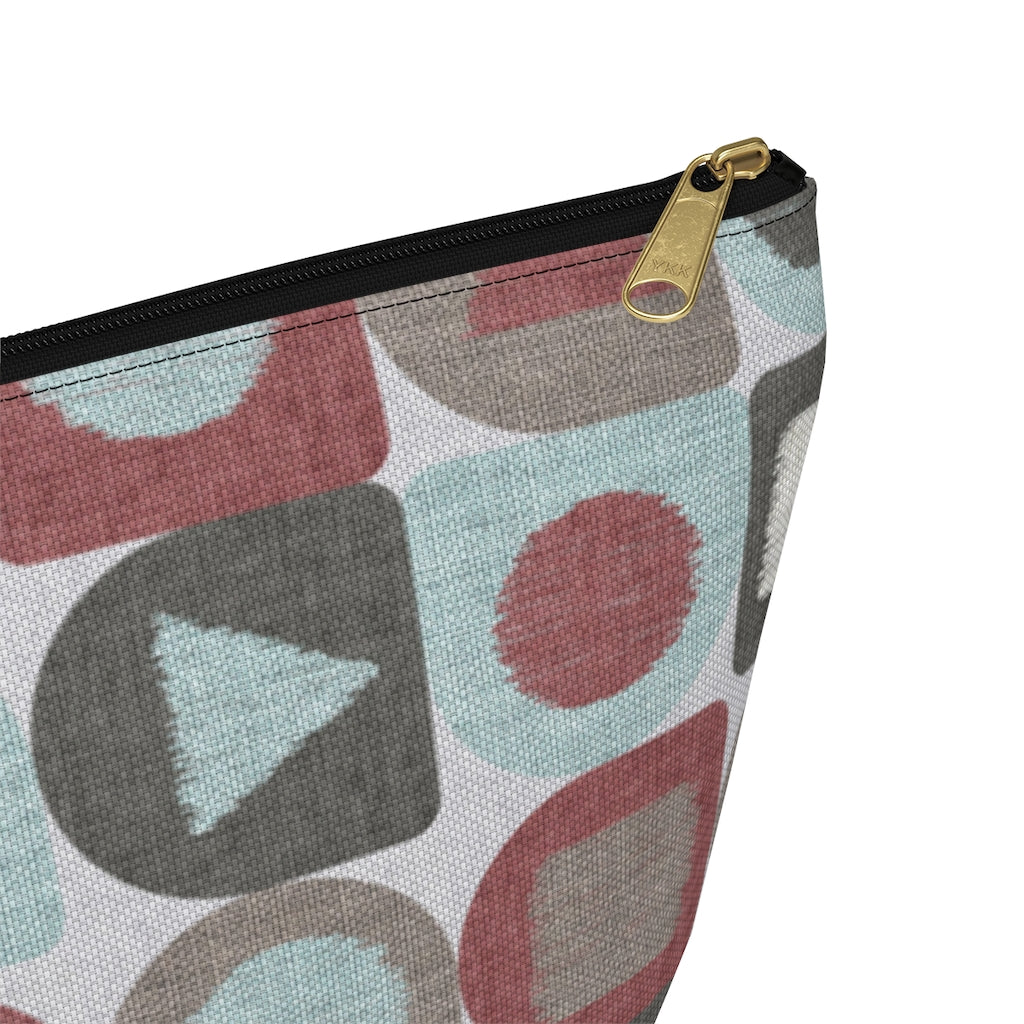Shape Up Accessory Pouch w T-bottom in Aqua
