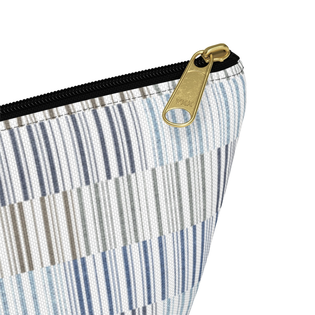 Traffic Code Accessory Pouch w T-bottom in Blue