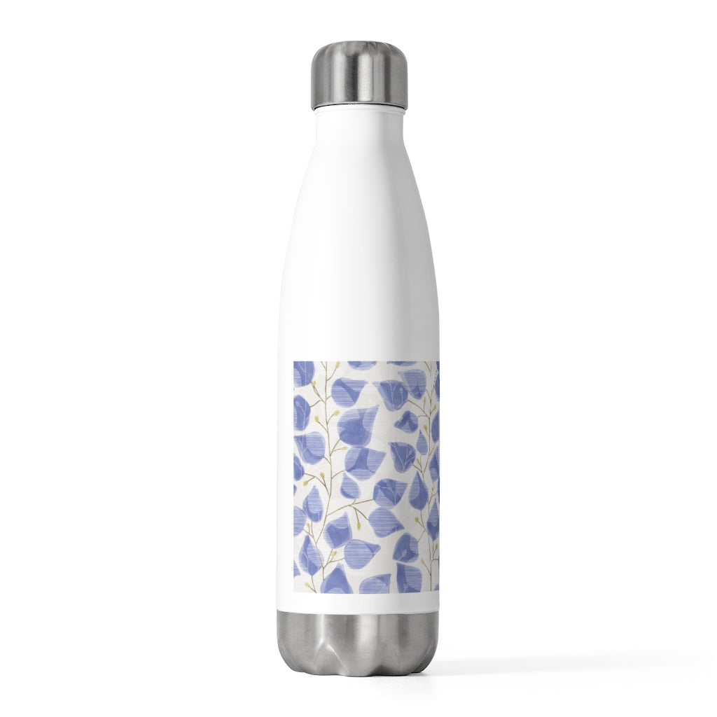 Budding Vine 20oz Insulated Bottle in Blue