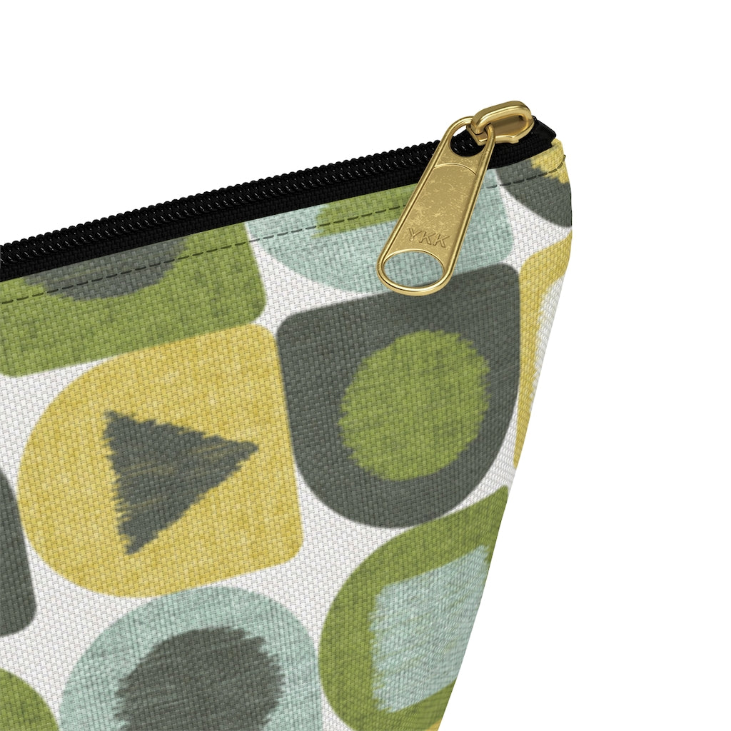 Shape Up Accessory Pouch w T-bottom in Green