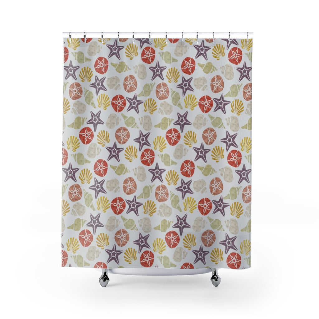 Sanibel Island Shower Curtain in Purple