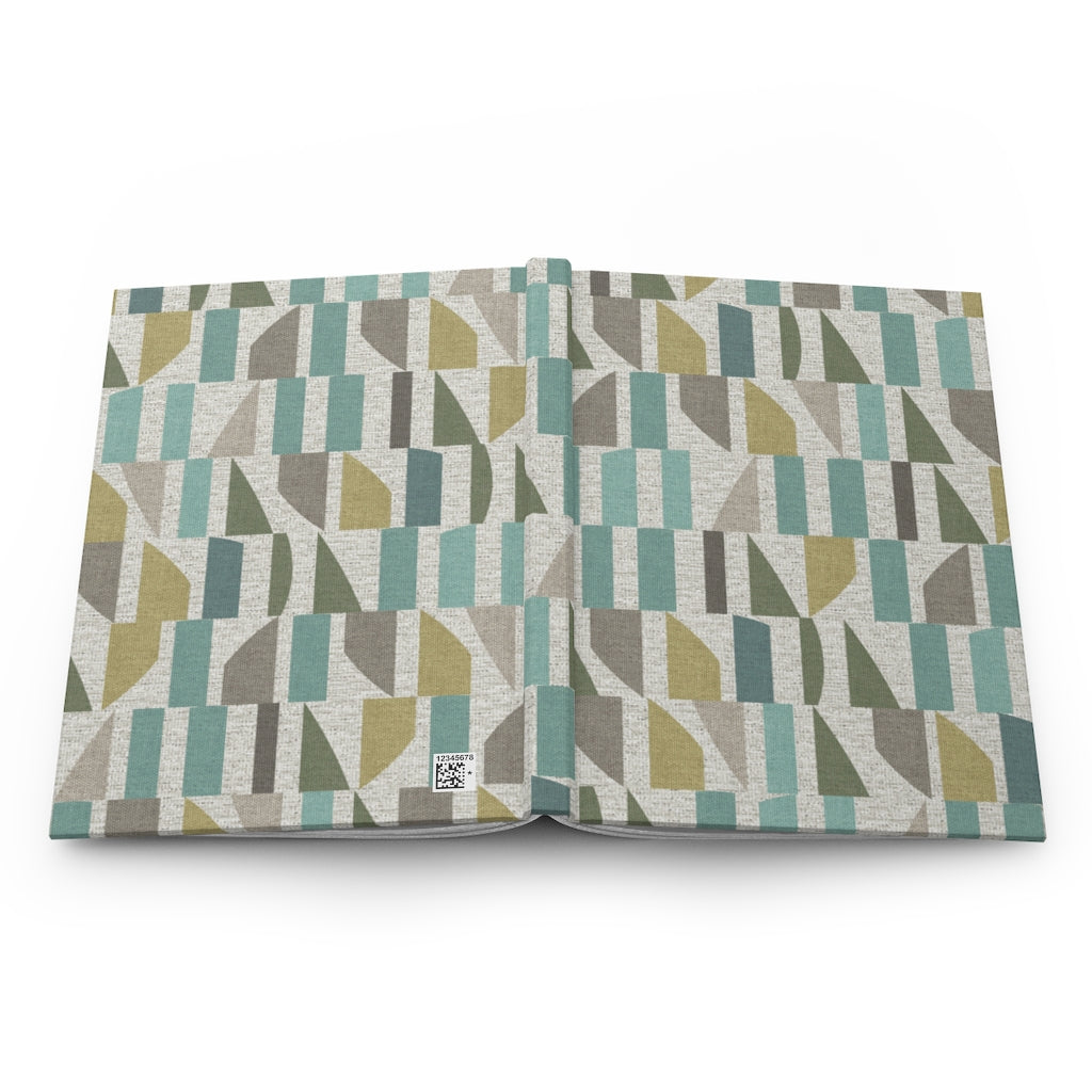 Frequency Code Hardcover Journal Matte in Aqua