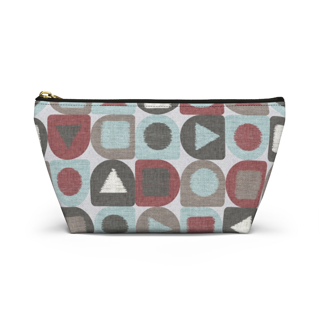 Shape Up Accessory Pouch w T-bottom in Aqua