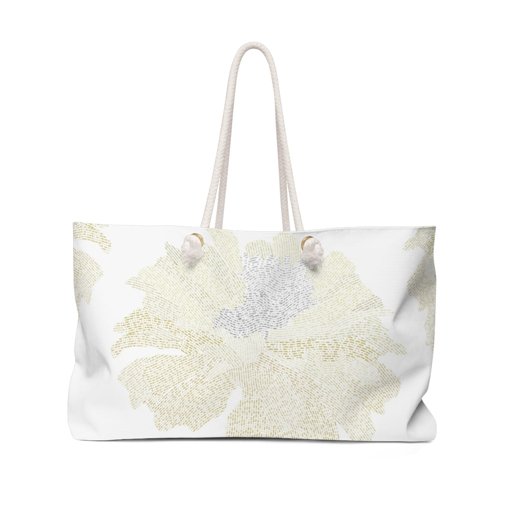 Ciphertext Code Weekender Bag in Yellow