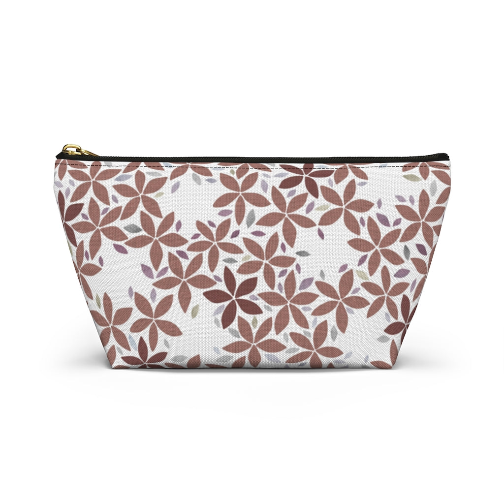 Snowbell Accessory Pouch w T-bottom in Purple
