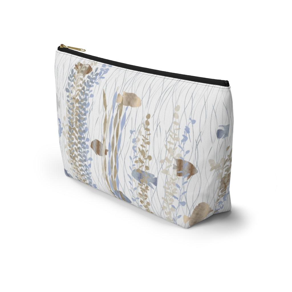 Aquarium Accessory Pouch w T-bottom in Brown