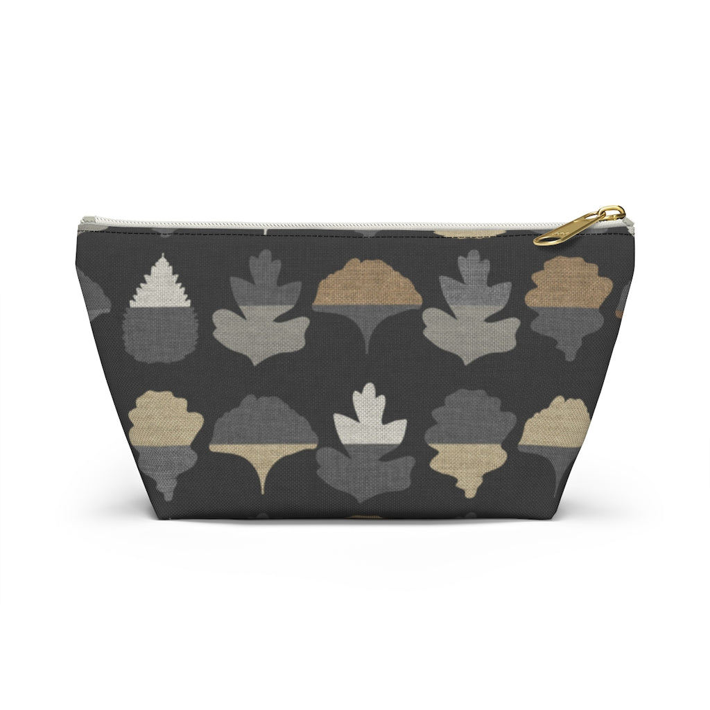 Frond Accessory Pouch w T-bottom in Black