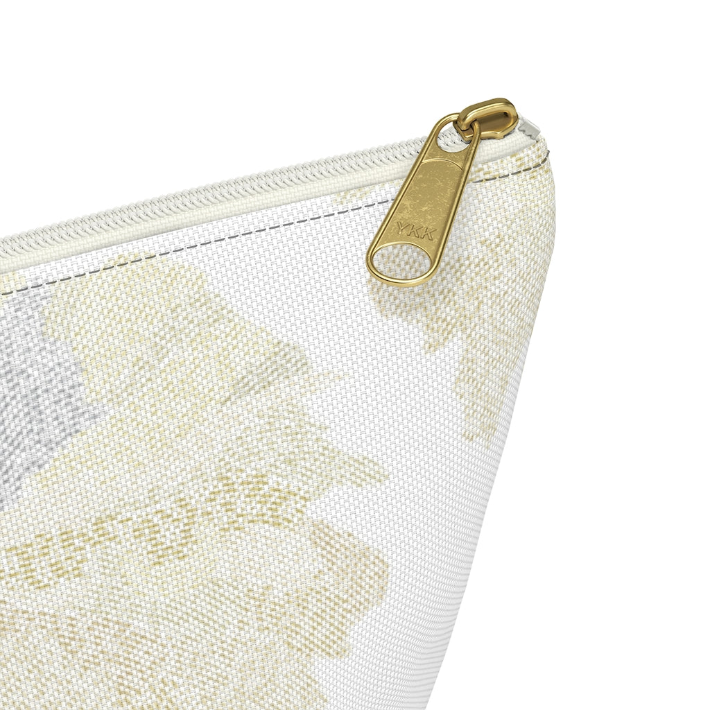 Ciphertext Code Accessory Pouch w T-bottom in Yellow