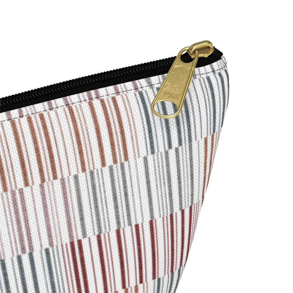 Traffic Code Accessory Pouch w T-bottom in Red
