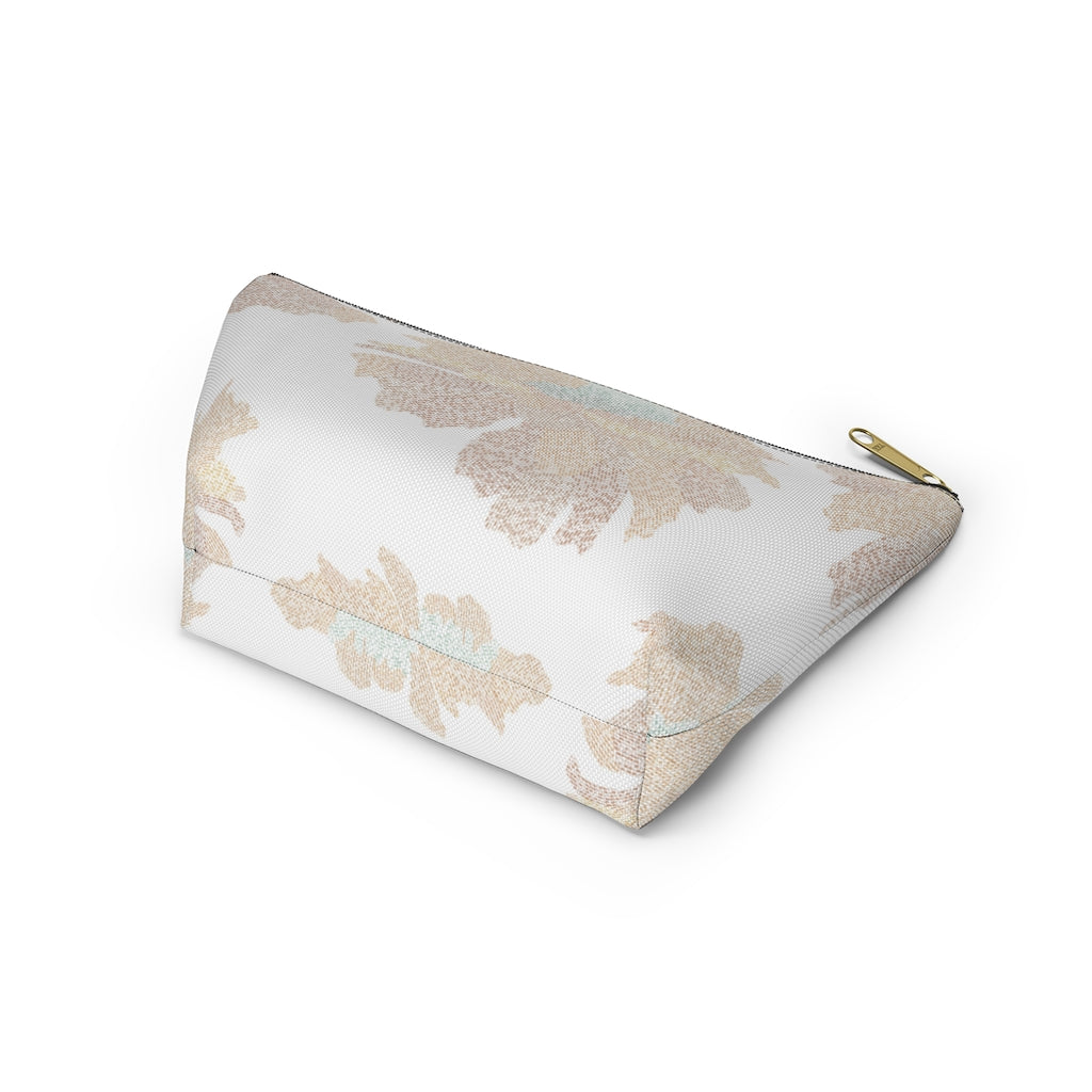 Ciphertext Code Accessory Pouch w T-bottom in Orange