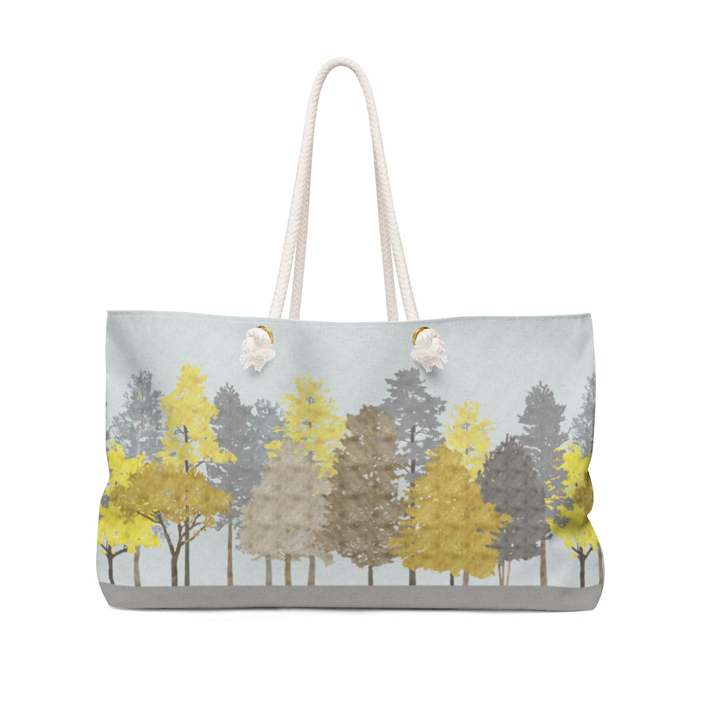 Walk in the Woods Weekender Bag in Gold
