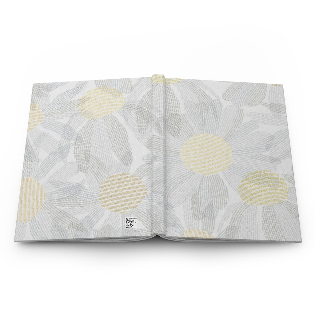 Daisy Chain Code Hardcover Journal Matte in Gray