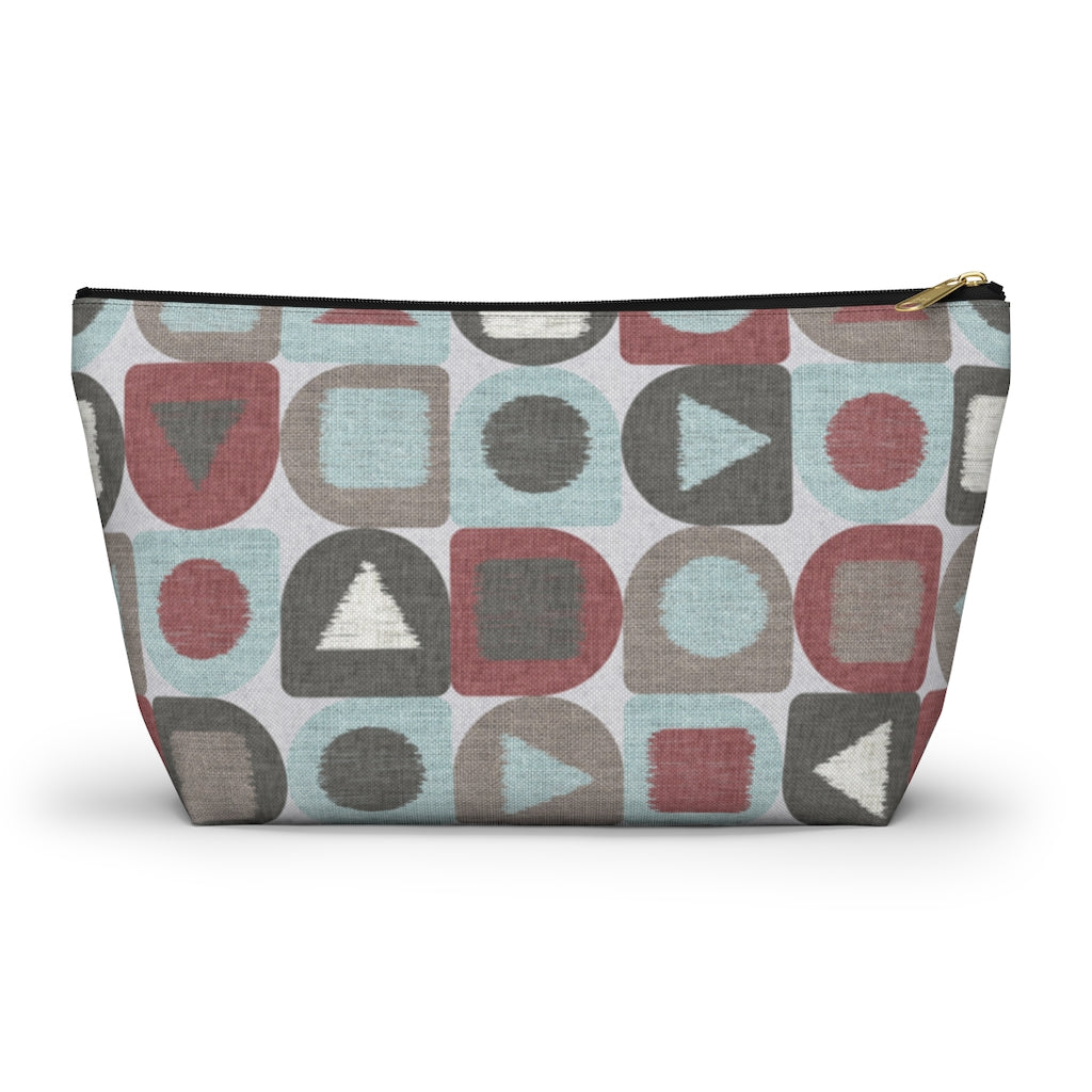 Shape Up Accessory Pouch w T-bottom in Aqua
