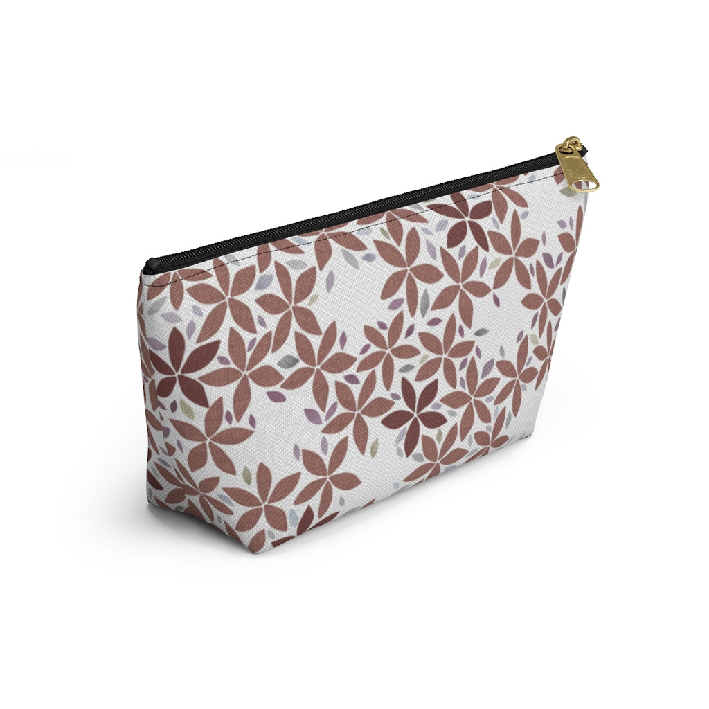 Snowbell Accessory Pouch w T-bottom in Purple