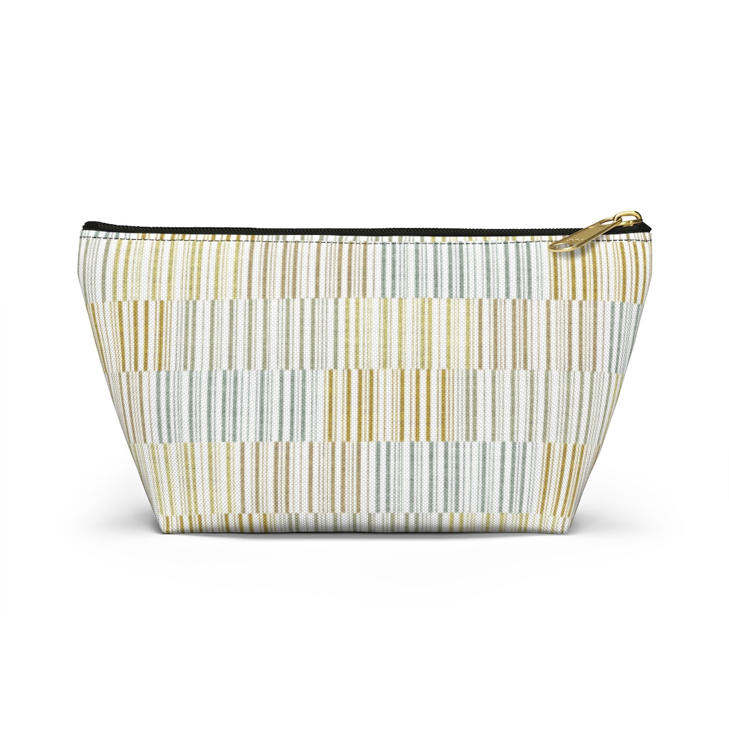 Traffic Code Accessory Pouch w T-bottom in Gold