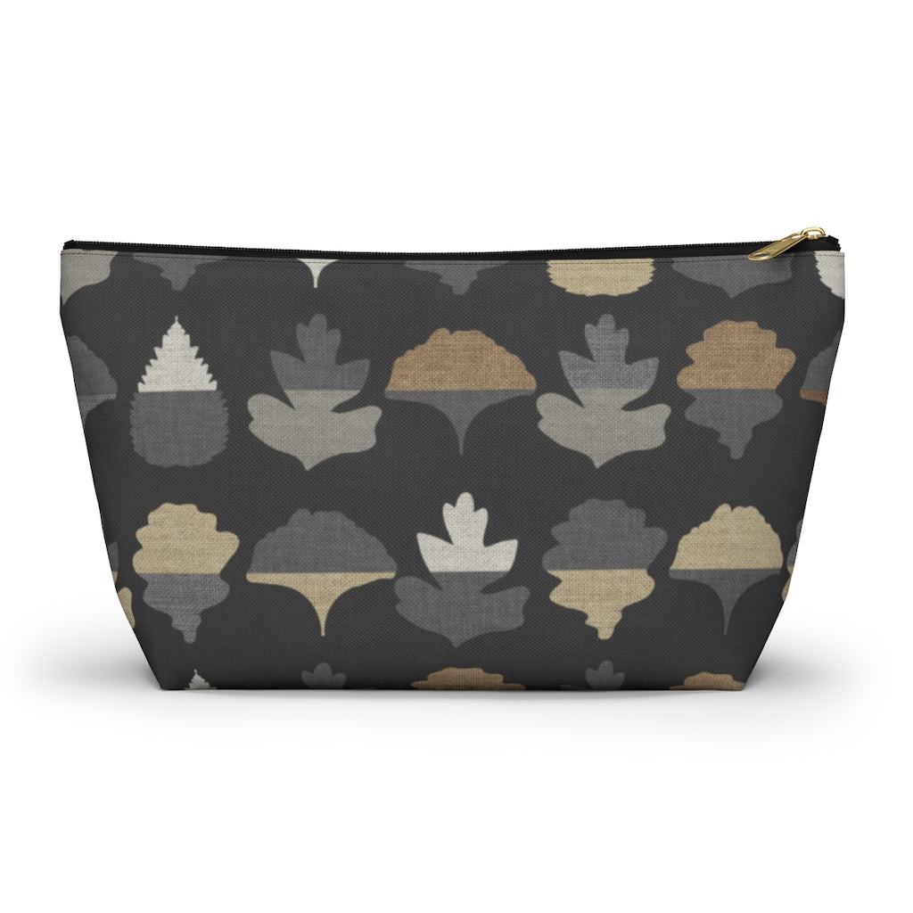 Frond Accessory Pouch w T-bottom in Black
