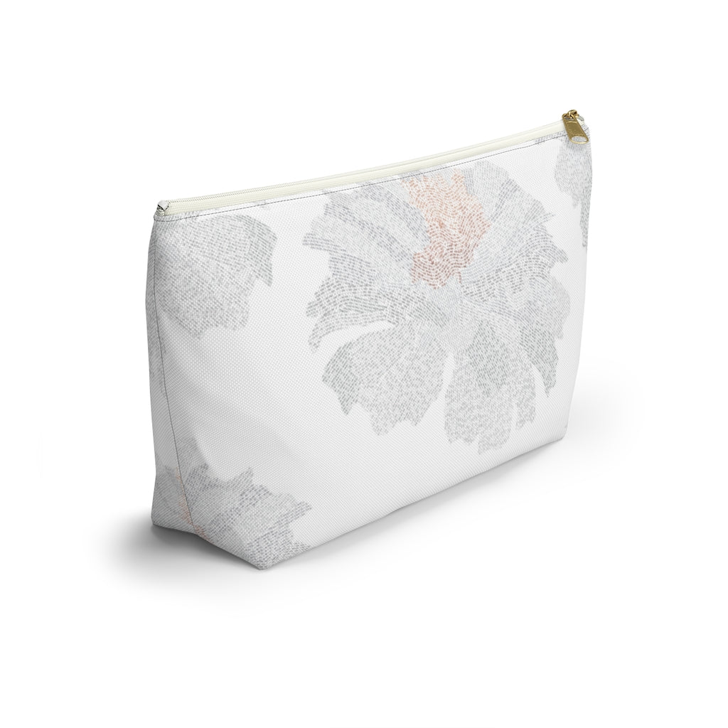 Ciphertext Code Accessory Pouch w T-bottom in Cool Gray