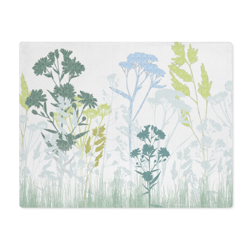 Springtime Placemat in Teal