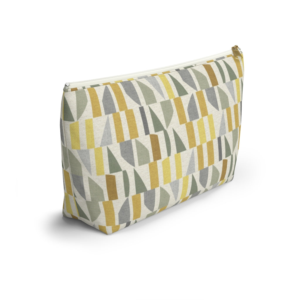 Frequency Code Accessory Pouch w T-bottom in Yellow