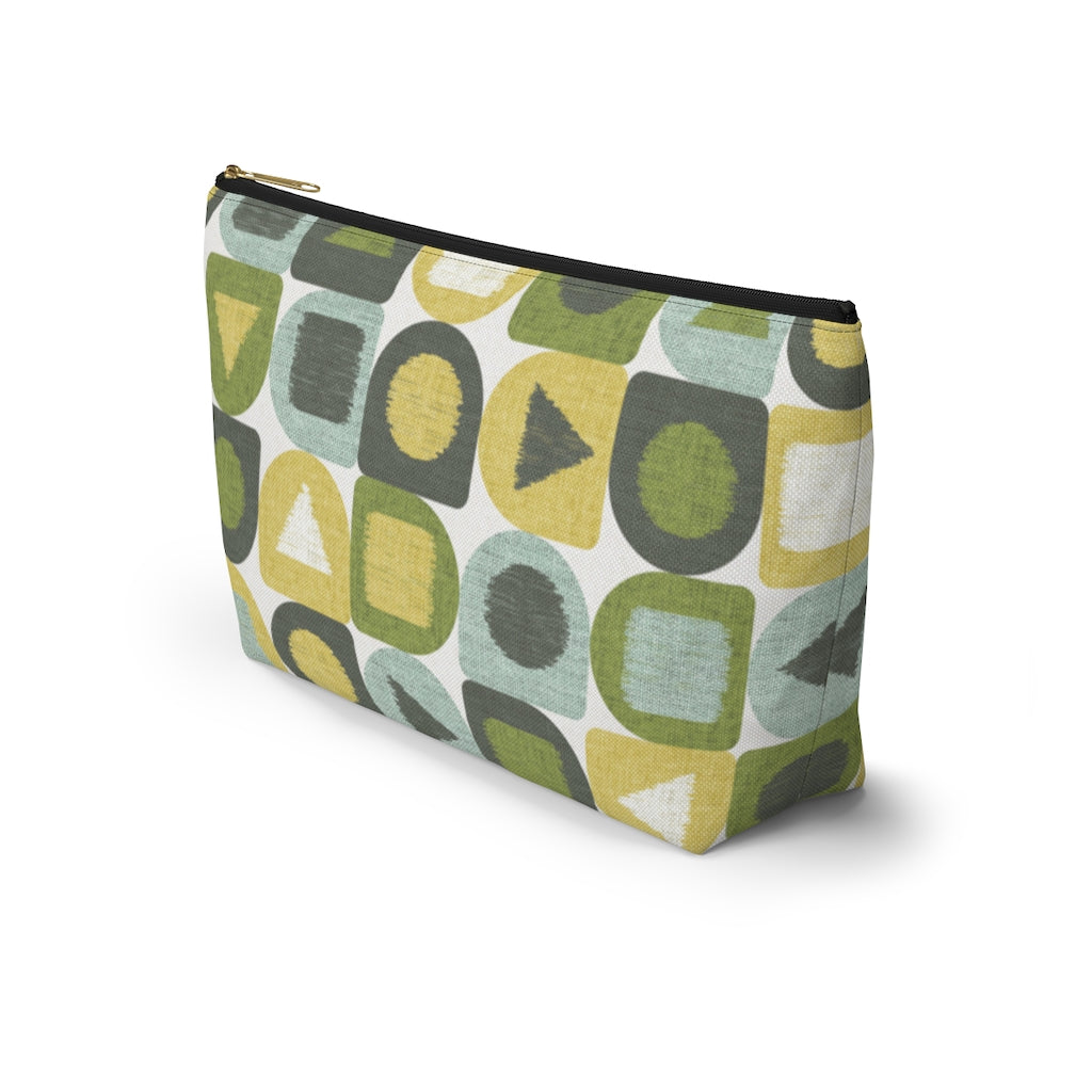 Shape Up Accessory Pouch w T-bottom in Green
