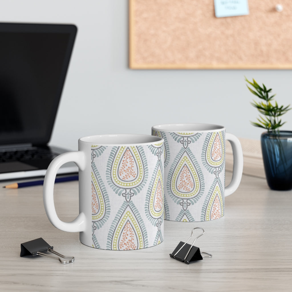 Teardrop Mug in Light Blue