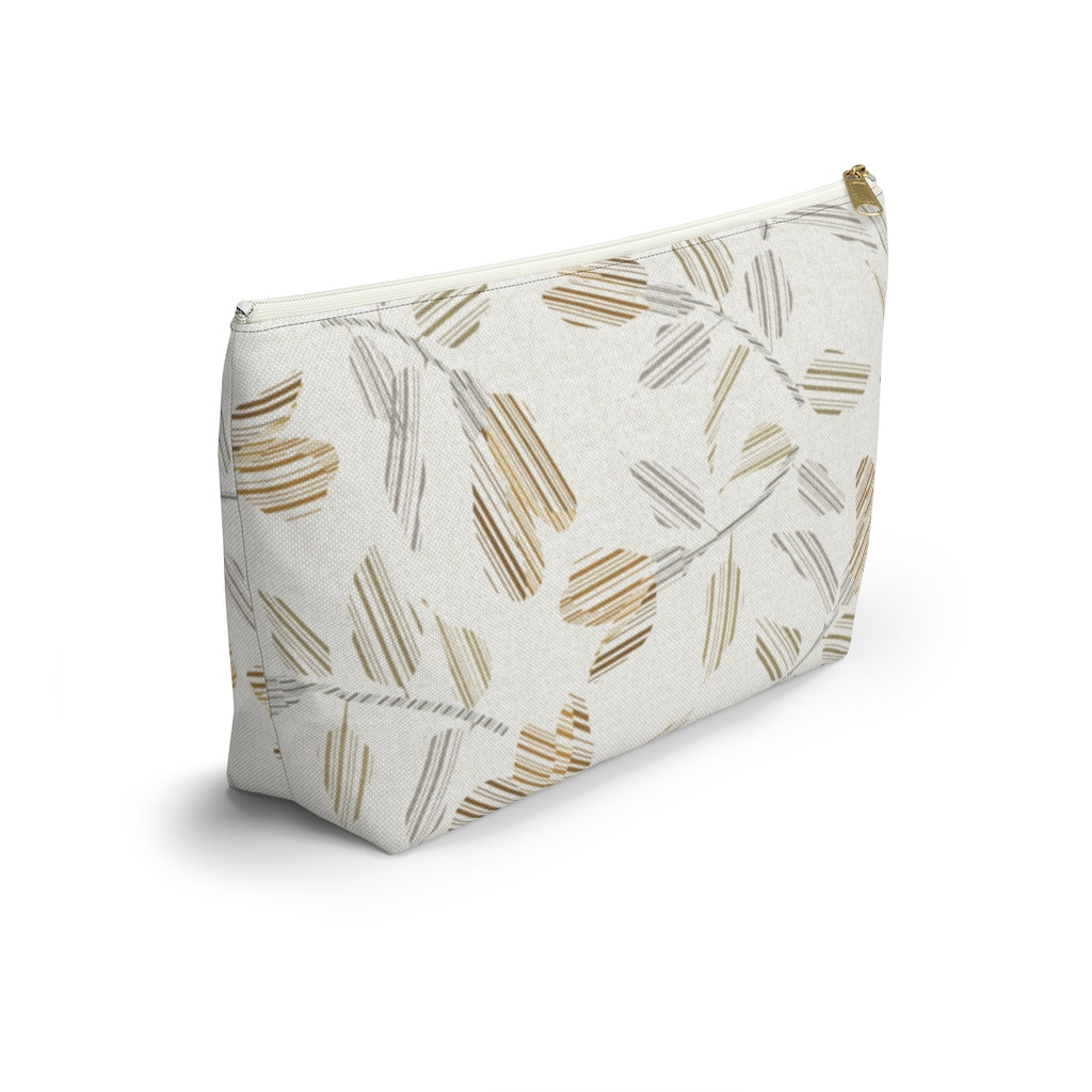 Riverbank Code Accessory Pouch w T-bottom in Brown