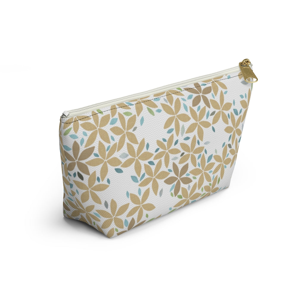 Snowbell Accessory Pouch w T-bottom in Gold