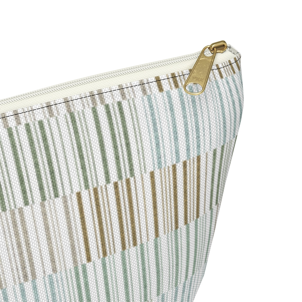 Traffic Code Accessory Pouch w T-bottom in Aqua