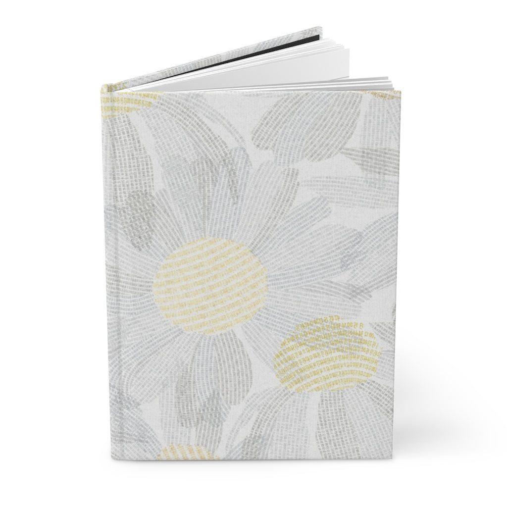 Daisy Chain Code Hardcover Journal Matte in Gray