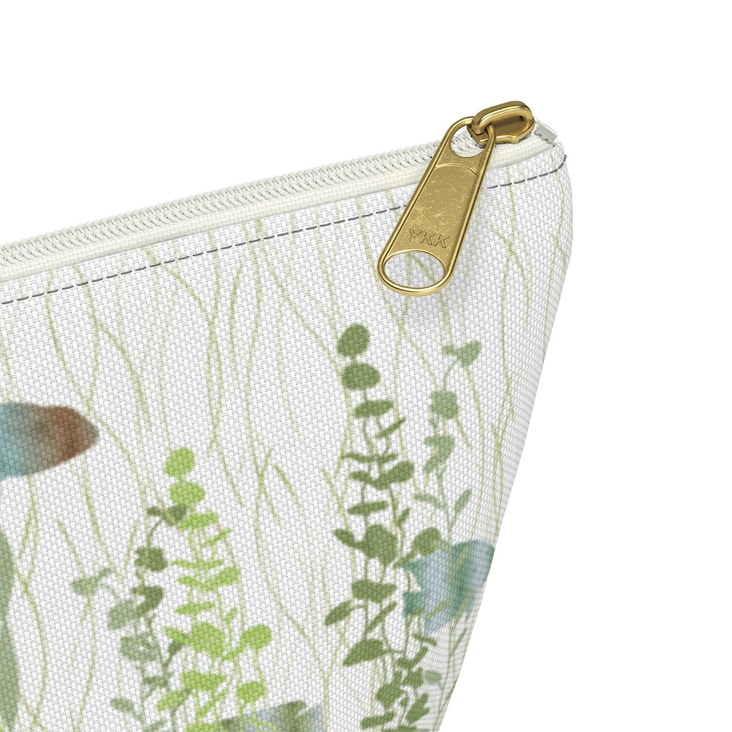 Aquarium Accessory Pouch w T-bottom in Green