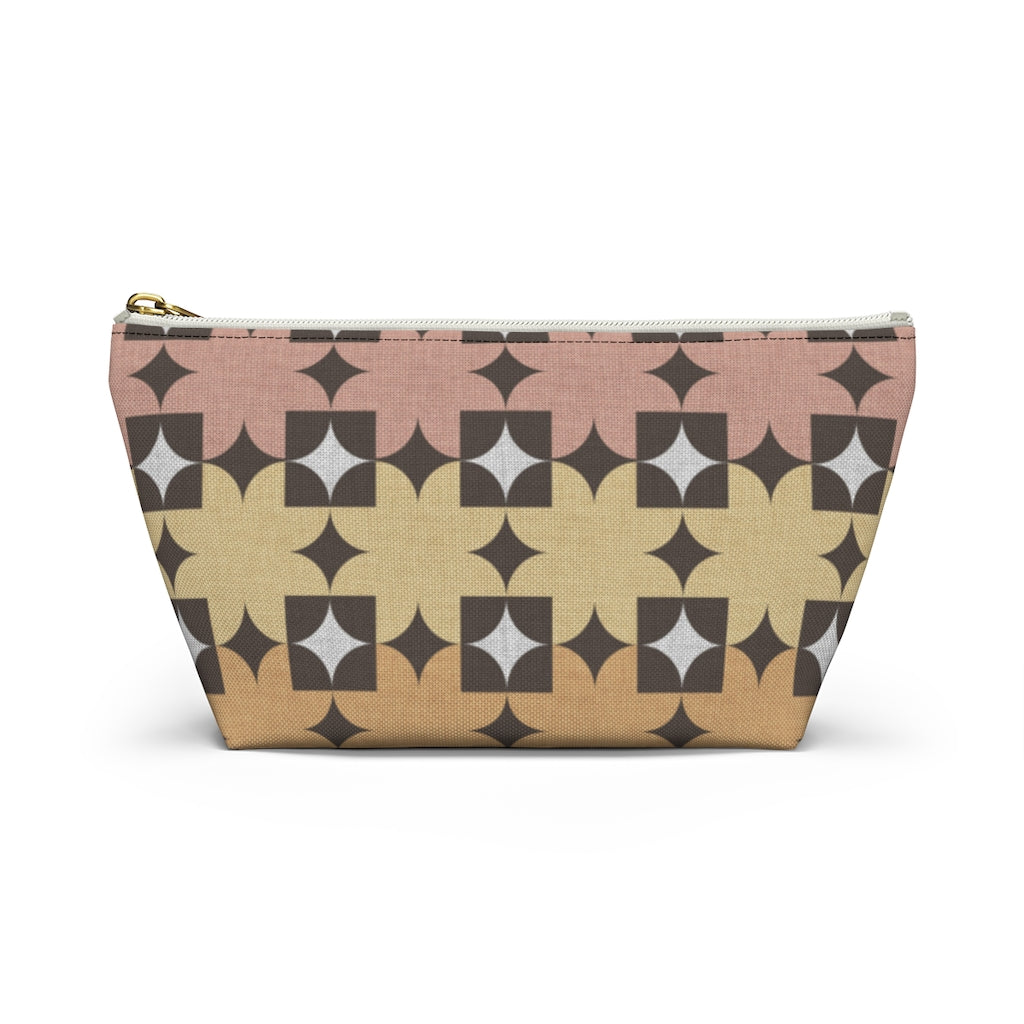 World's Fair Accessory Pouch w T-bottom in Pink