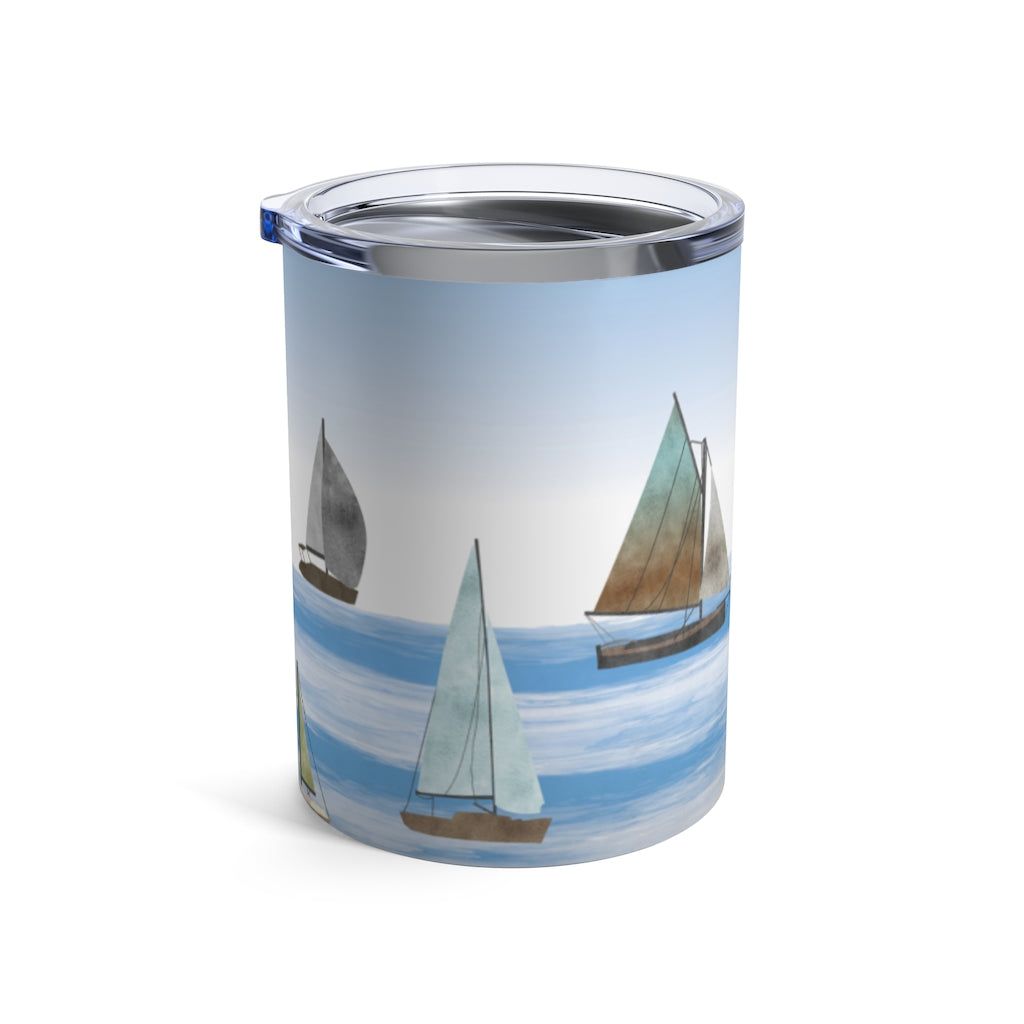Sailing Tumbler in Light Blue
