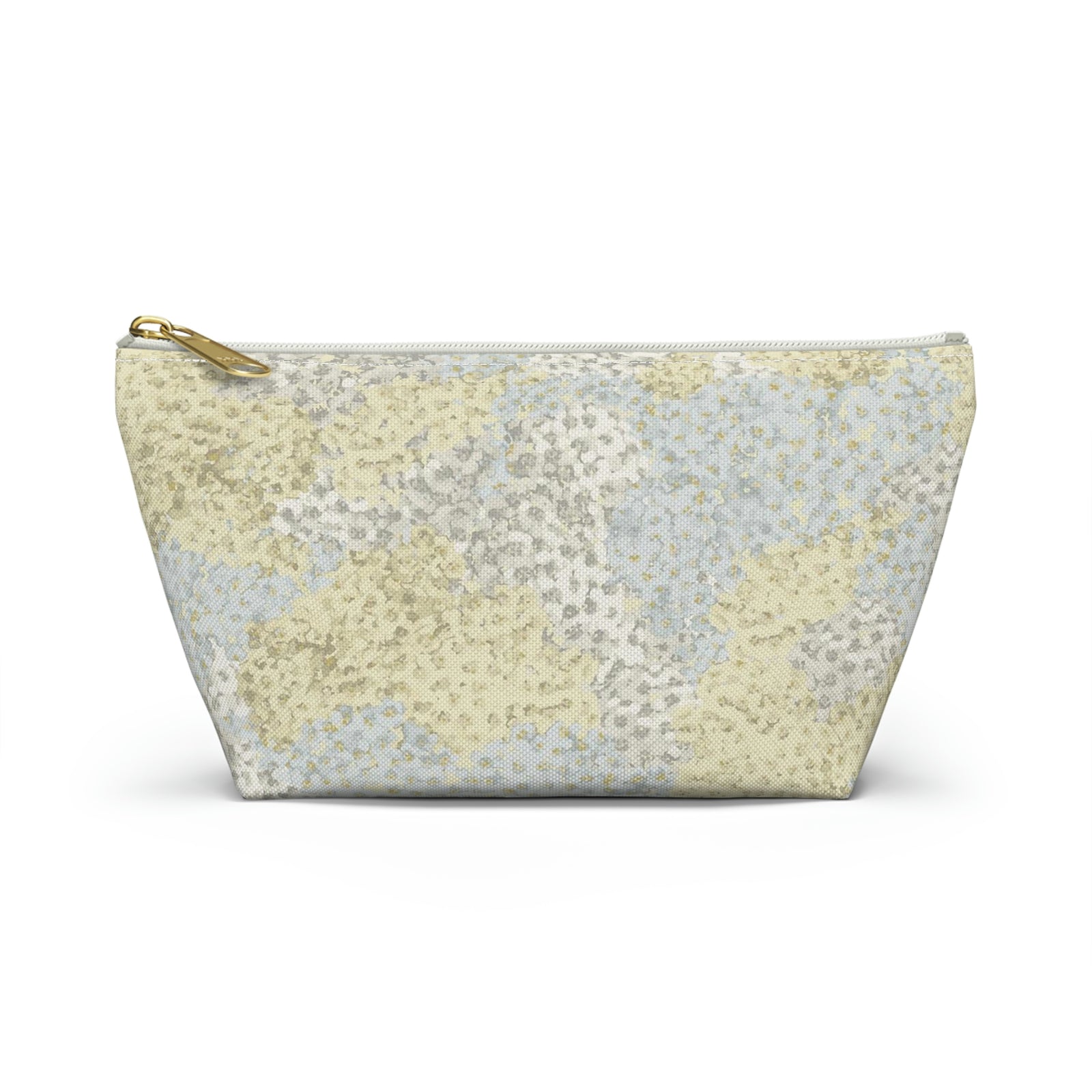 Achillea Millefolium Accessory Pouch w T-bottom in Yellow