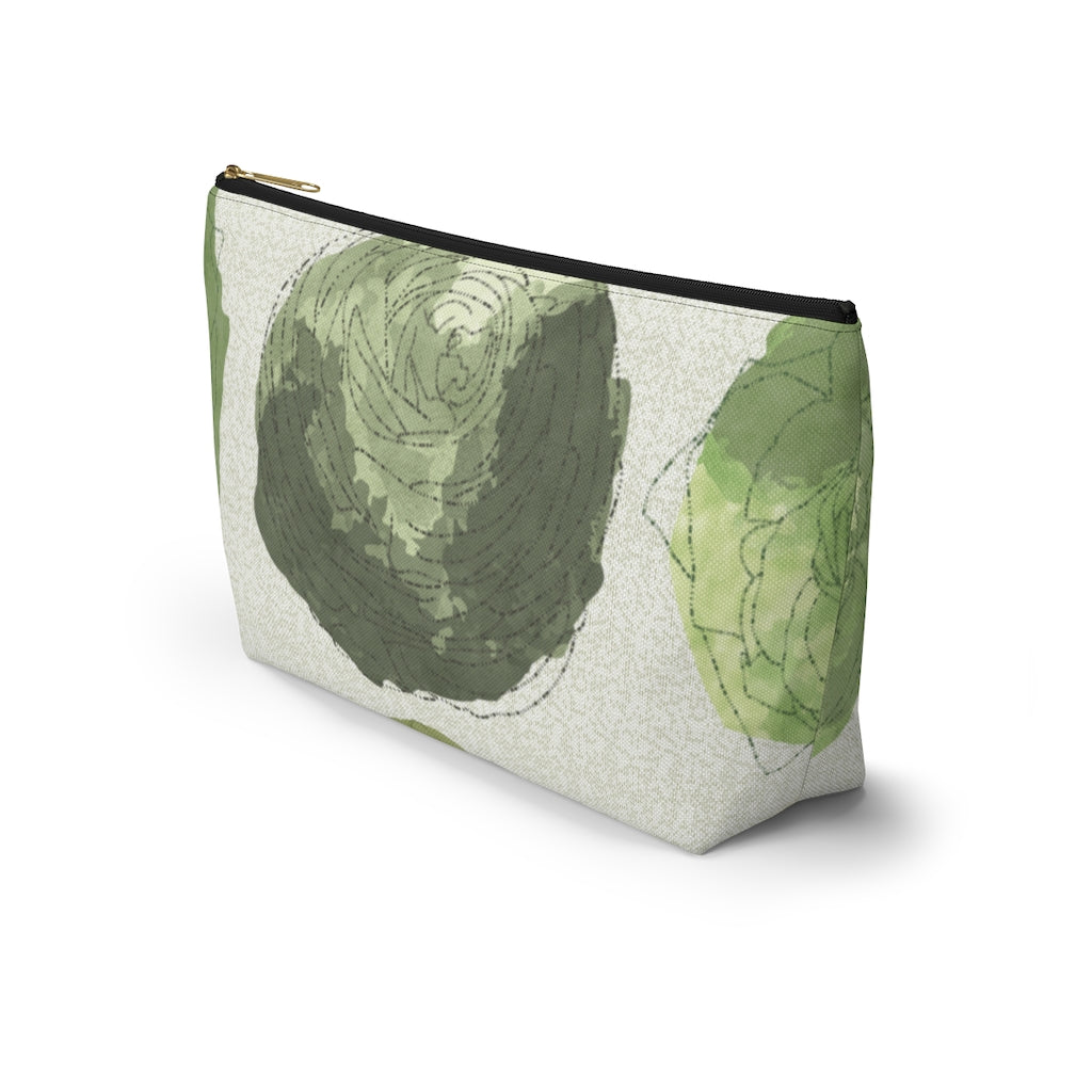 Decipher Code Accessory Pouch w T-bottom in Green
