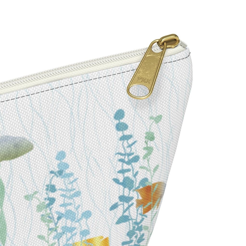 Aquarium Accessory Pouch w T-bottom in Aqua