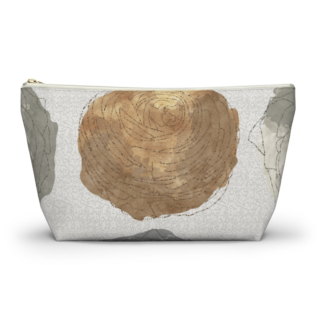 Decipher Code Accessory Pouch w T-bottom in Brown