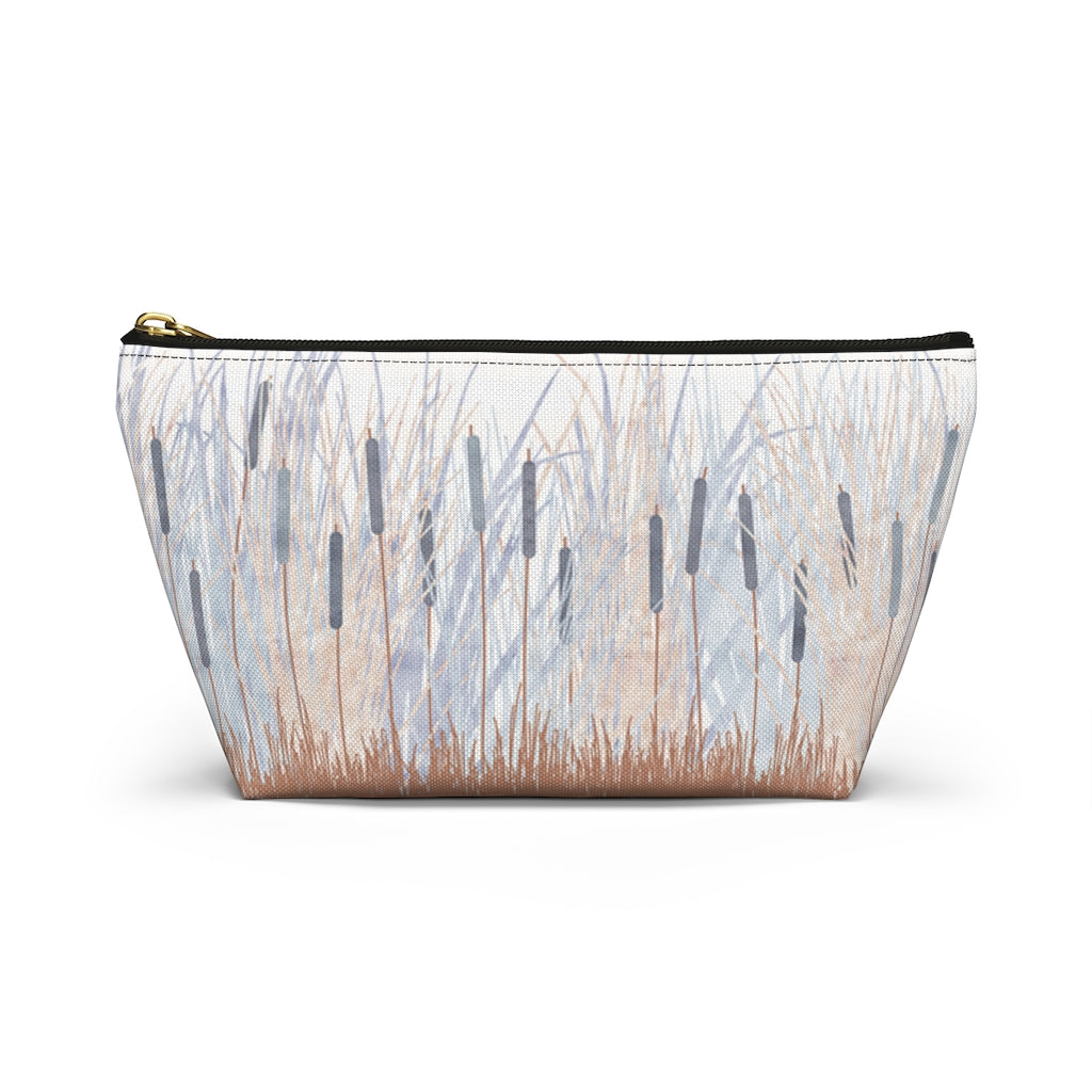 Marsh Accessory Pouch w T-bottom in Coral