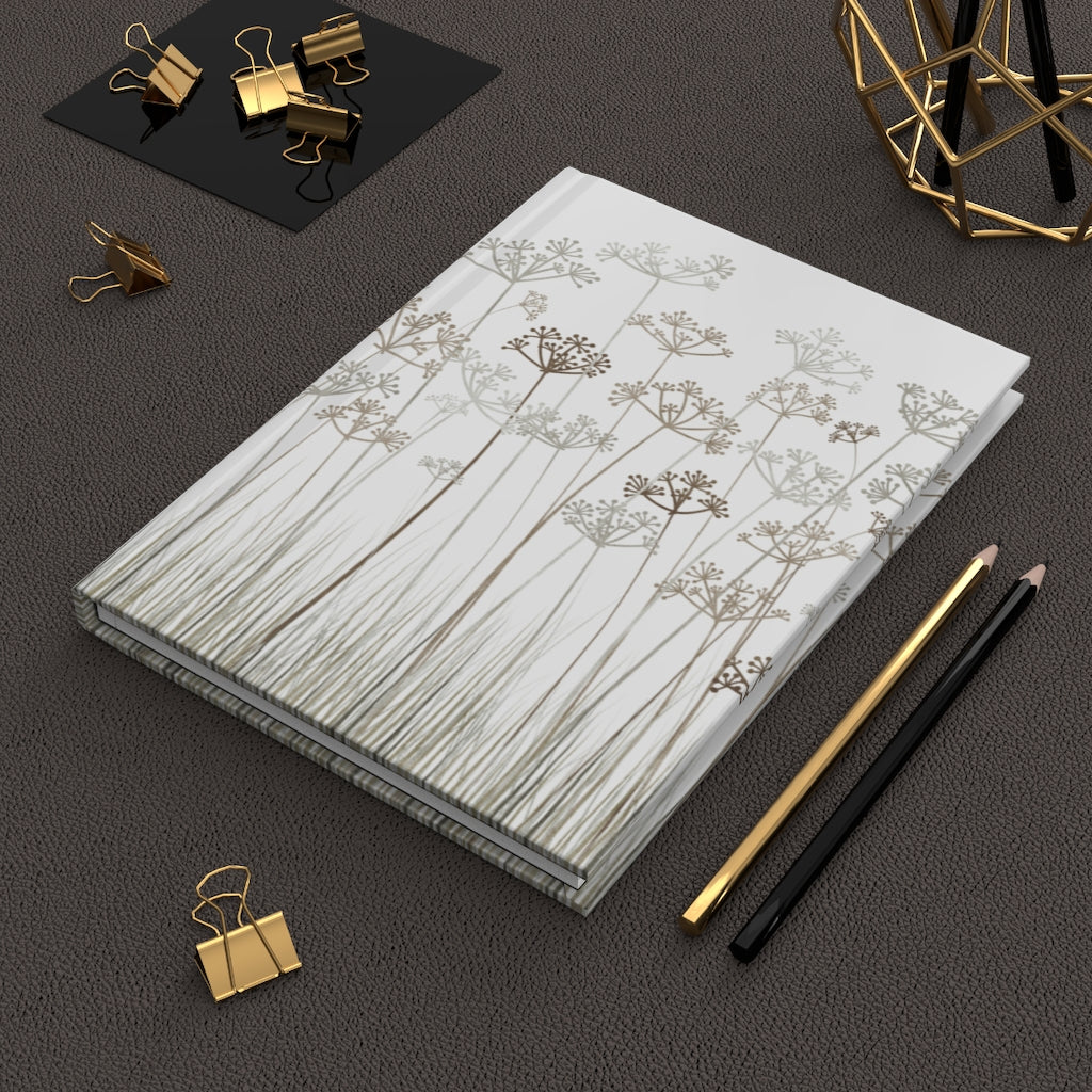 Message Code Hardcover Journal Matte in Gray