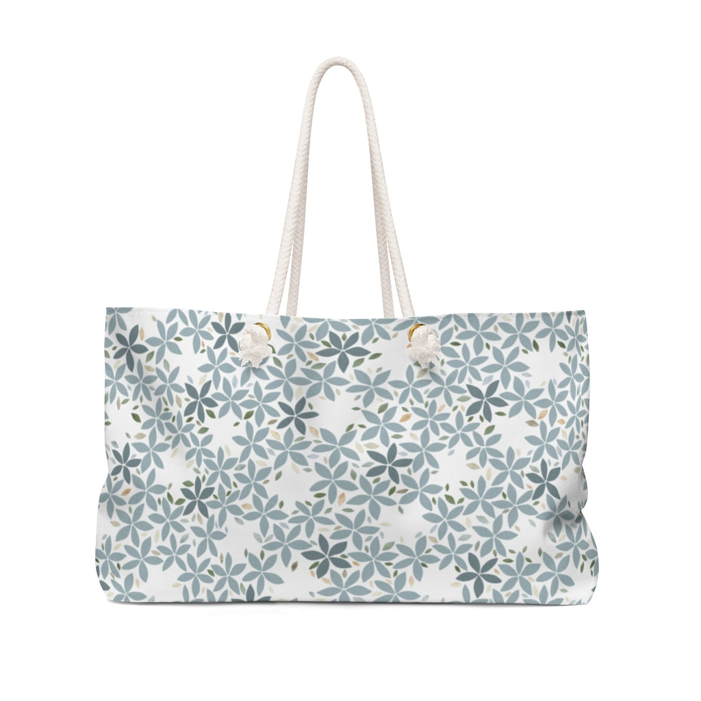 Snowbell Weekender Bag in Aqua