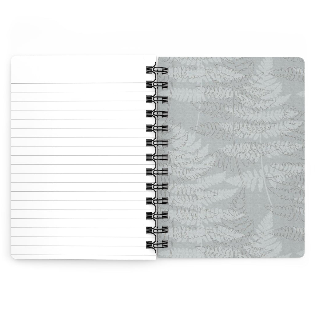 On the Mend Spiral Bound Journal in Aqua