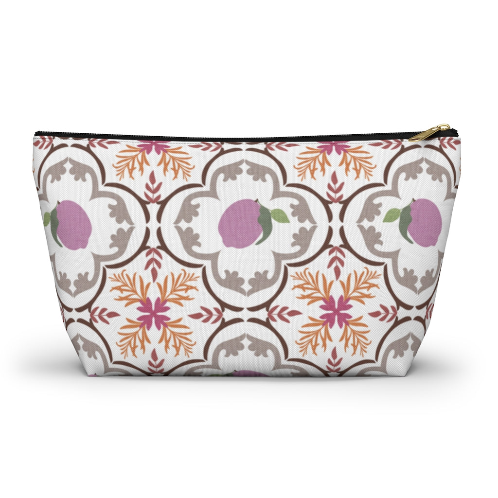 Freshly Squeezed Accessory Pouch w T-bottom in Purple