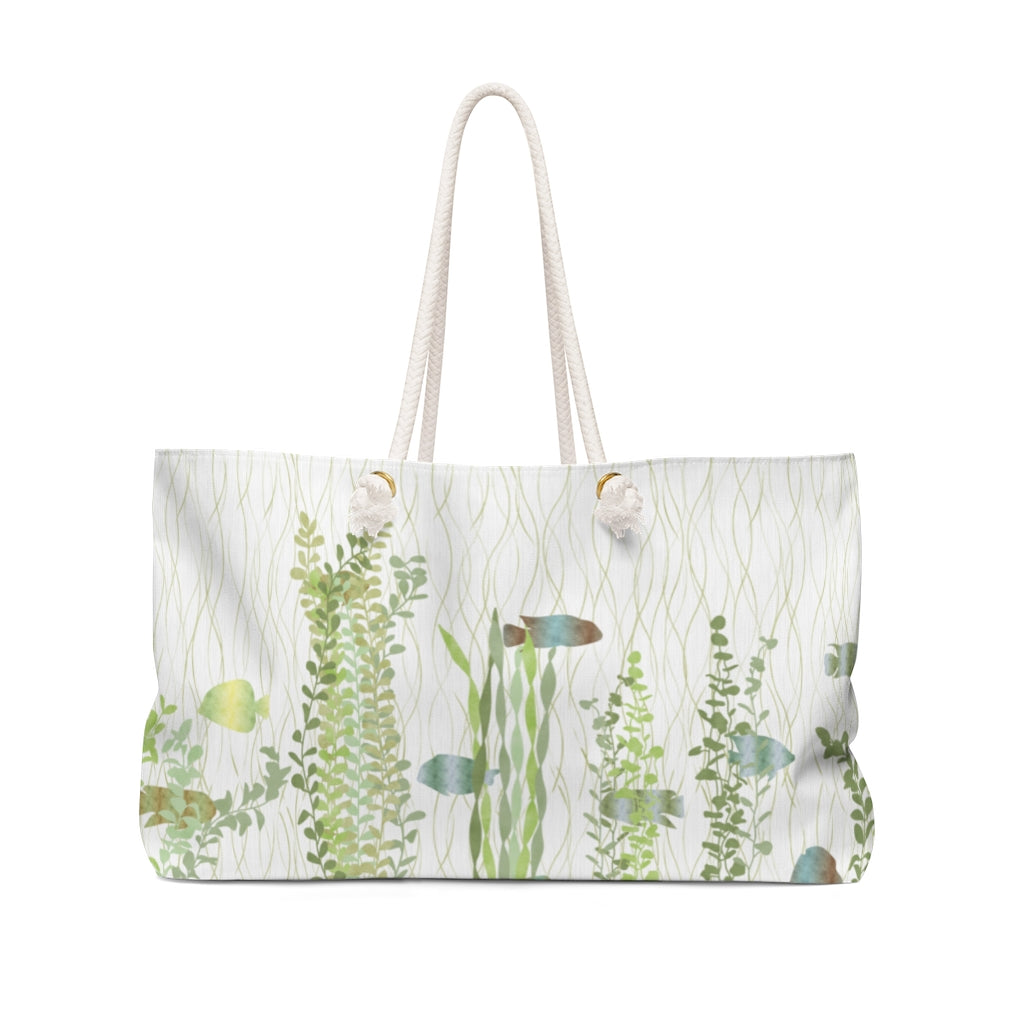 Aquarium Weekender Bag in Green