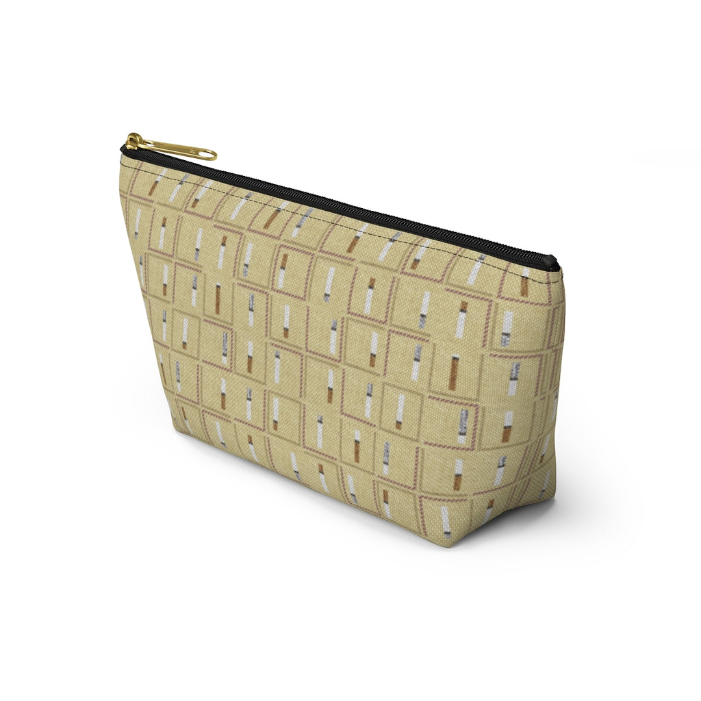 Pencil to Paper Accessory Pouch w T-bottom in Yellow