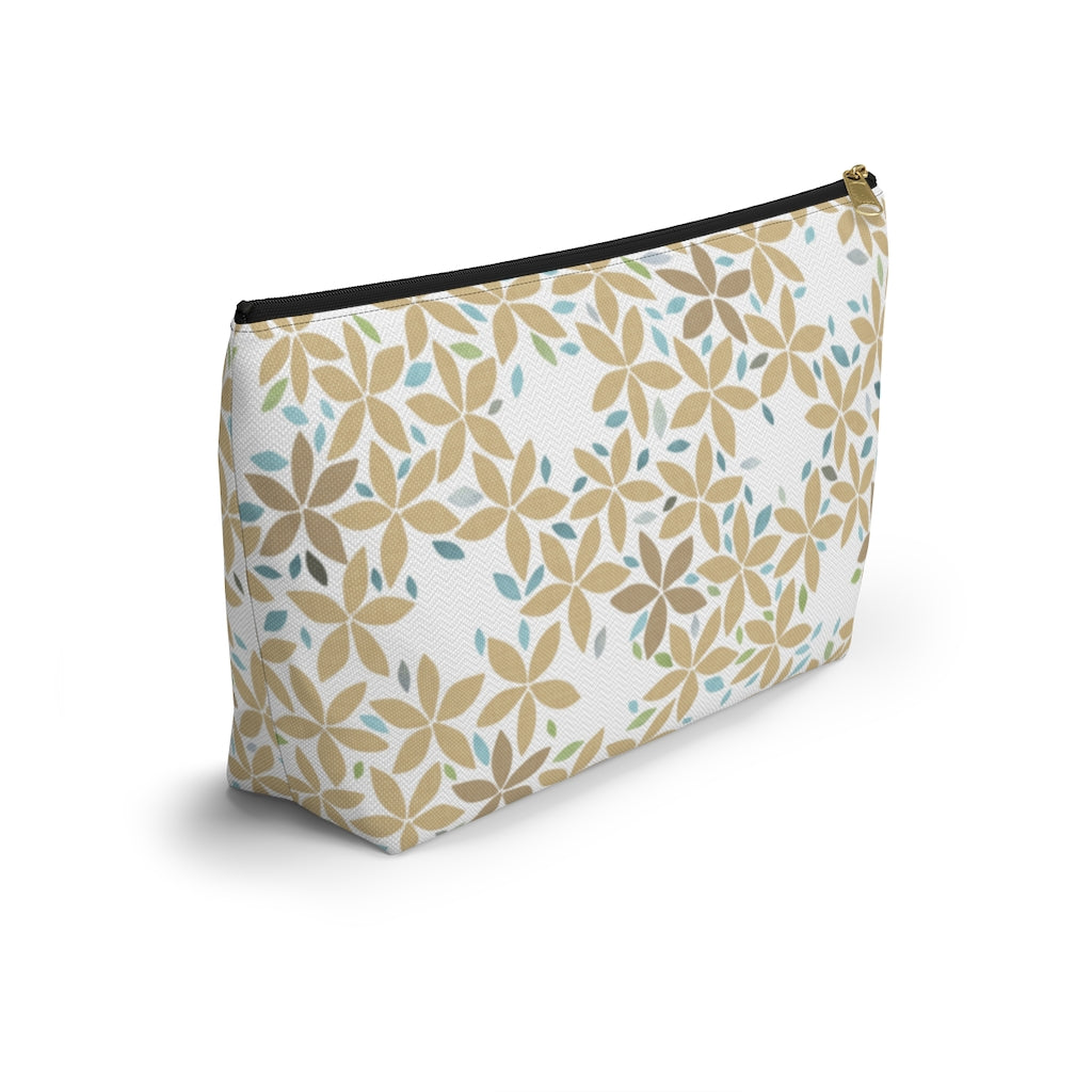 Snowbell Accessory Pouch w T-bottom in Gold