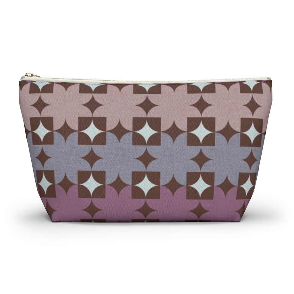 World's Fair Accessory Pouch w T-bottom in Purple