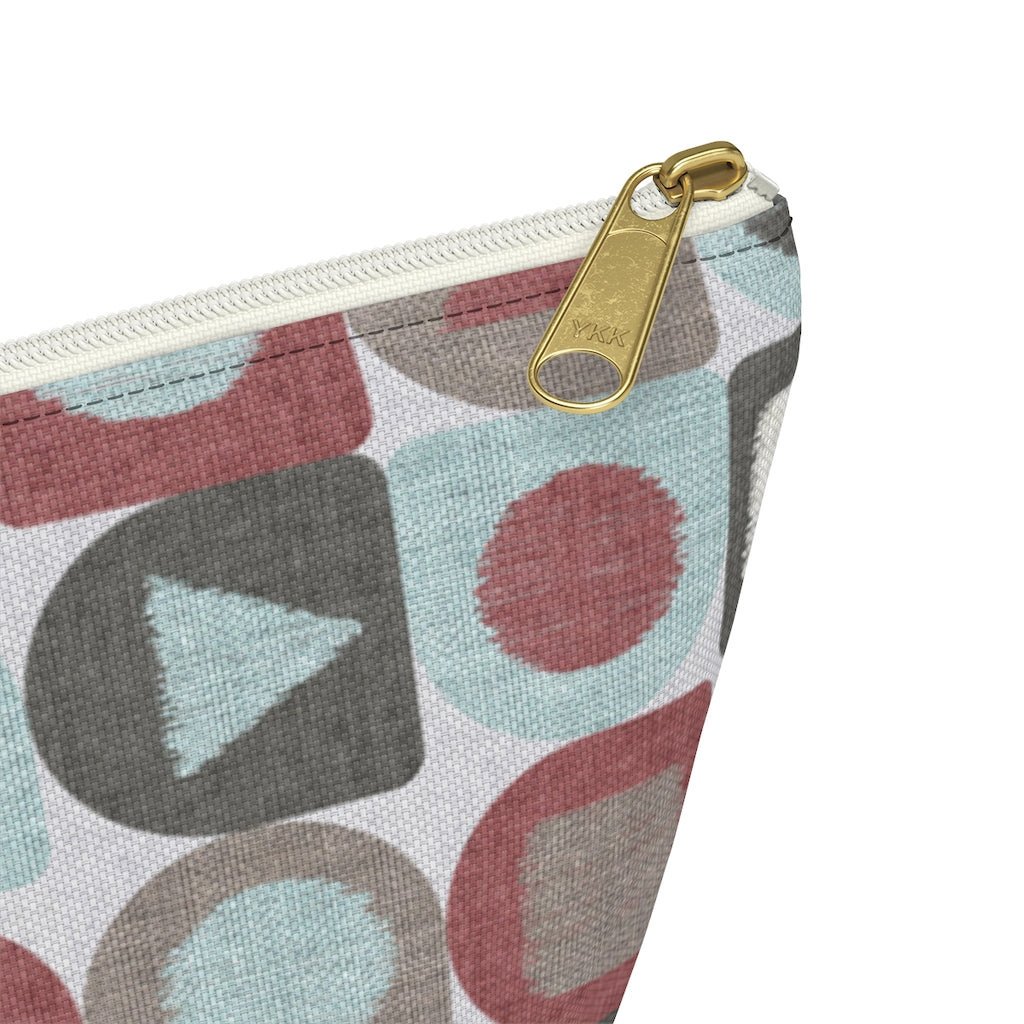 Shape Up Accessory Pouch w T-bottom in Aqua