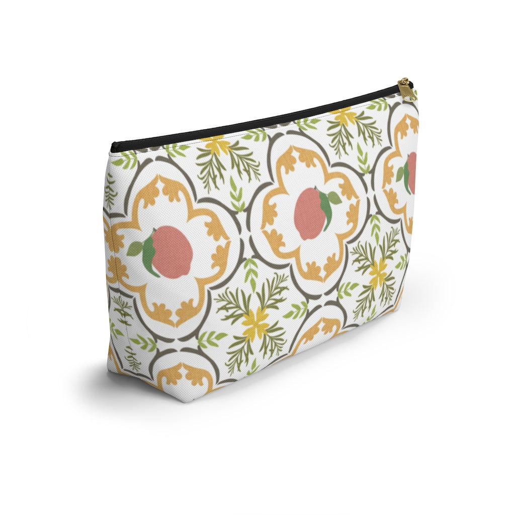 Freshly Squeezed Accessory Pouch w T-bottom in Multi
