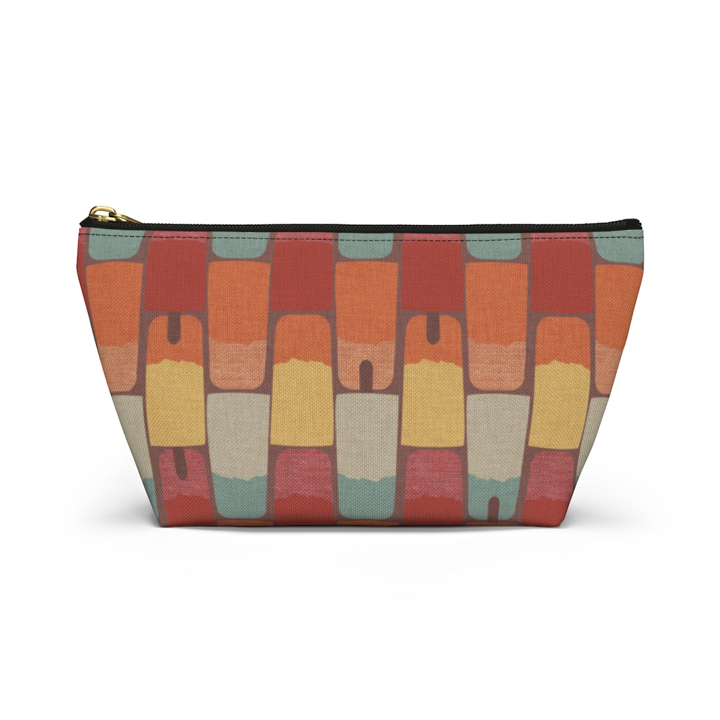 Popsicles Accessory Pouch w T-bottom in Red
