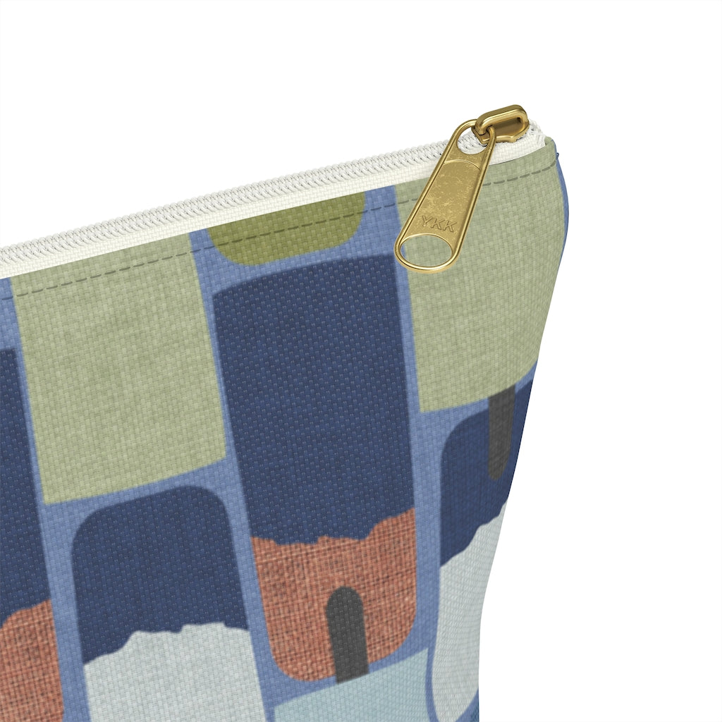 Popsicles Accessory Pouch w T-bottom in Navy